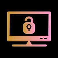 Closed Access Vector Icon