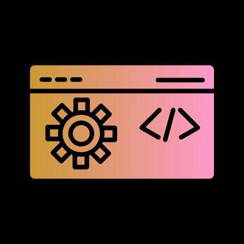 Code Optimization Vector Icon
