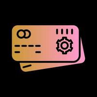 Payment Setting Vector Icon