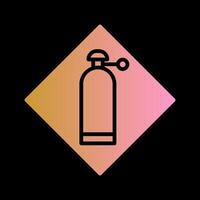 Pressurized Cylinder Vector Icon