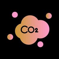 Carbon Dioxide Vector Icon