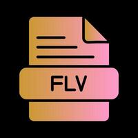 FLV Vector Icon