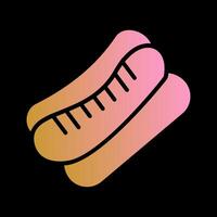 Hot Dog Vector Icon