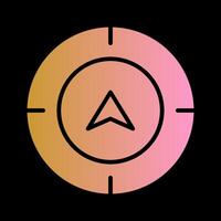 Directional Compass Vector Icon