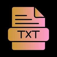 TXT Vector Icon