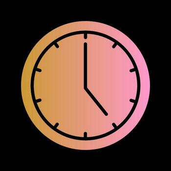 Clock Vector Icon