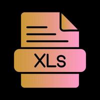 icono de vector xls