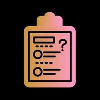Solving Question Vector Icon