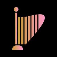 Harp Vector Icon