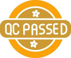 QC Passed Vector Icon