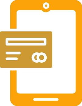 Mobile Banking Vector Icon