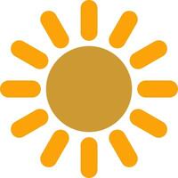 Sun Vector Icon