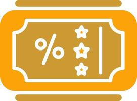 Sale Ticket Vector Icon