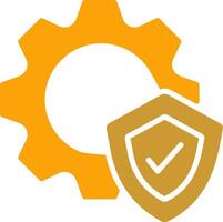 Protected System Vector Icon