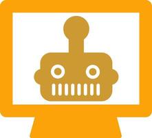Artificial Bot Vector Icon