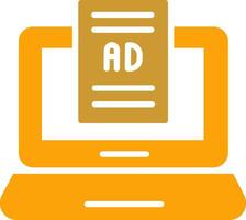 Internet Ads Vector Icon