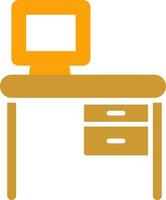 Desk Vector Icon