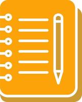 Notebook And Pen Vector Icon