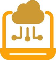 Cloud Computing Vector Icon