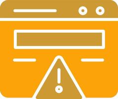 Web Error Vector Icon