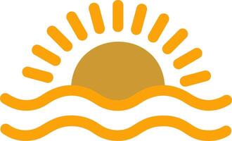 Sunrise Vector Icon