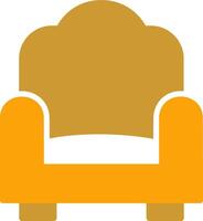 Single Sofa Vector Icon