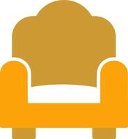 Single Sofa Vector Icon