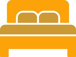 Double Bed II Vector Icon