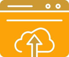 Upload Web Vector Icon