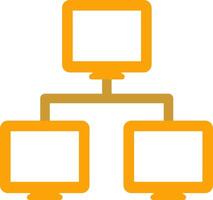 Computer Networks Vector Icon