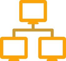 Computer Networks Vector Icon