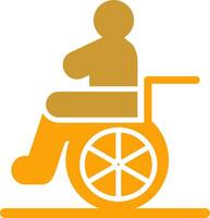 Wheelchair Vector Icon