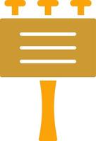 Signboard Vector Icon