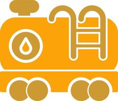 Tank Wagon Vector Icon