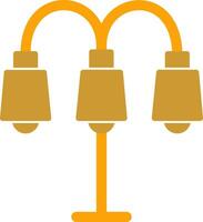 Lamp with stand Vector Icon