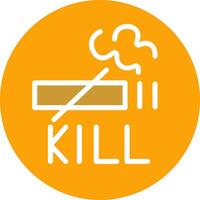 Smoking Kills Vector Icon