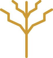 Tree with no leaves Vector Icon