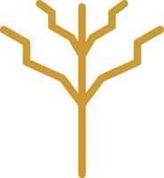 Tree with no leaves Vector Icon