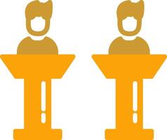 Debate Vector Icon