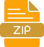 ZIP Vector Icon