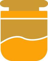 Jar on Display Vector Icon