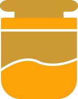 Jar on Display Vector Icon