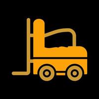 Forklift Vector Icon