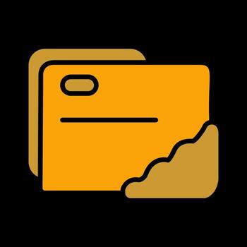 Broken Folder Vector Icon