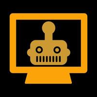 Artificial Bot Vector Icon