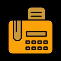 Fax Machine Vector Icon