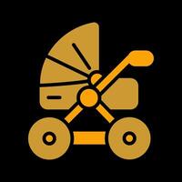 Stroller Vector Icon