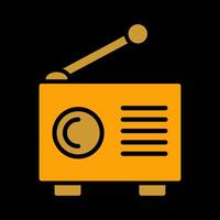 Old Radio Vector Icon