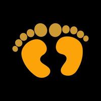 Feet Vector Icon