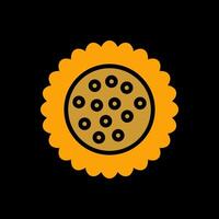 icono de vector de girasol